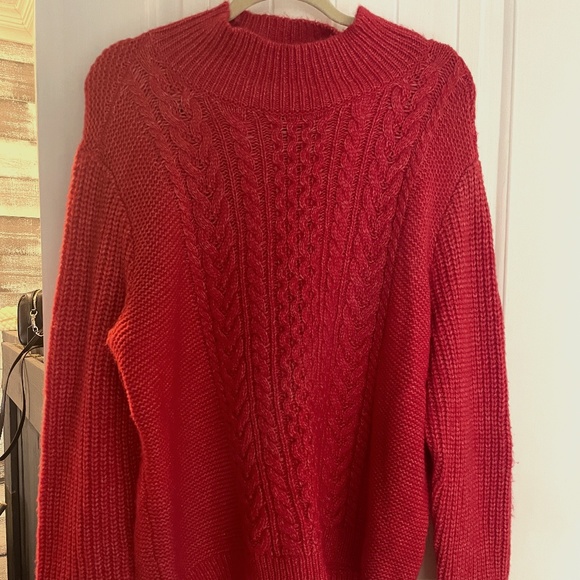 LOFT Plus Size Cable knit Sweater Size 16/18 - Picture 1 of 2